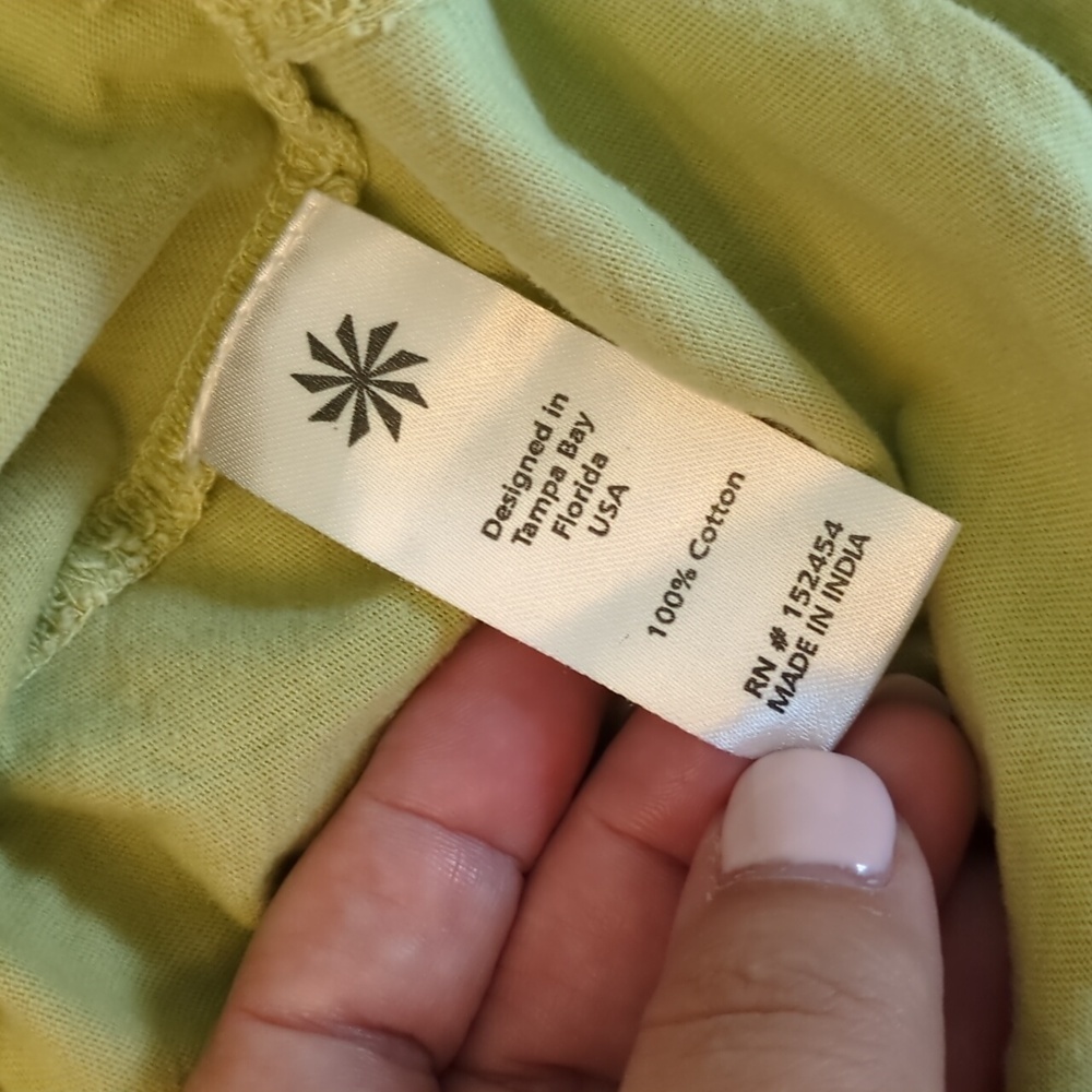 Caite V Neck Boho Embroidered 3/4 Sleeves Women's Johnny Was Style Tunic Top S - Picture 4 of 4